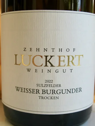 Luckert Sulzfelder Weißer Burgunder trocken 2022