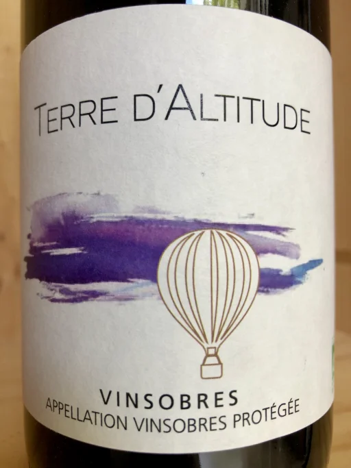 Les Jardins d'Ingrid (Purviti) Vinsobres 'Terre d'Altitude' 2022