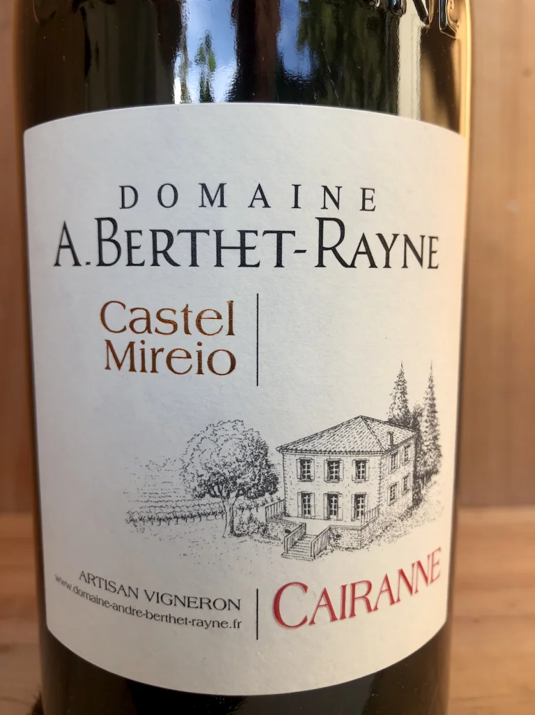 André Berthet-Rayne Cairanne 'Castel Mireio' 2023