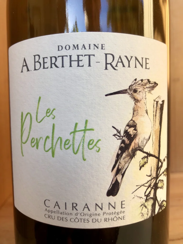 André Berthet-Rayne Cairanne blanc 'Les Perchettes' 2024