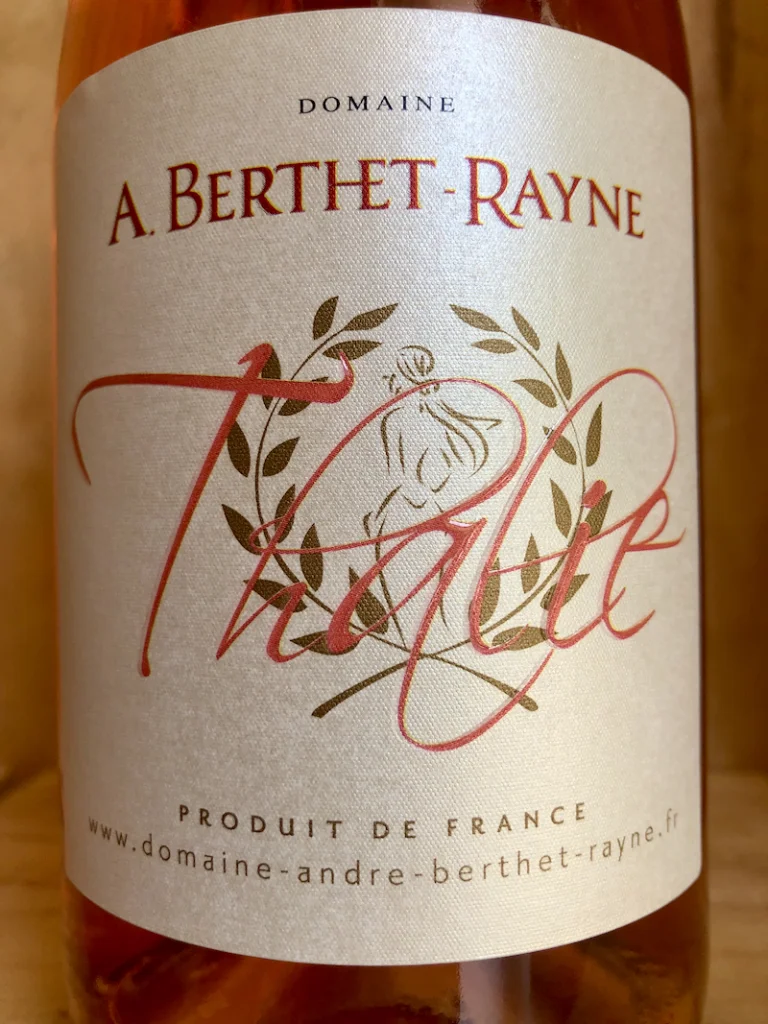André Berthet-Rayne Côtes du Rhône Villages rosé 'Thalie' 2025