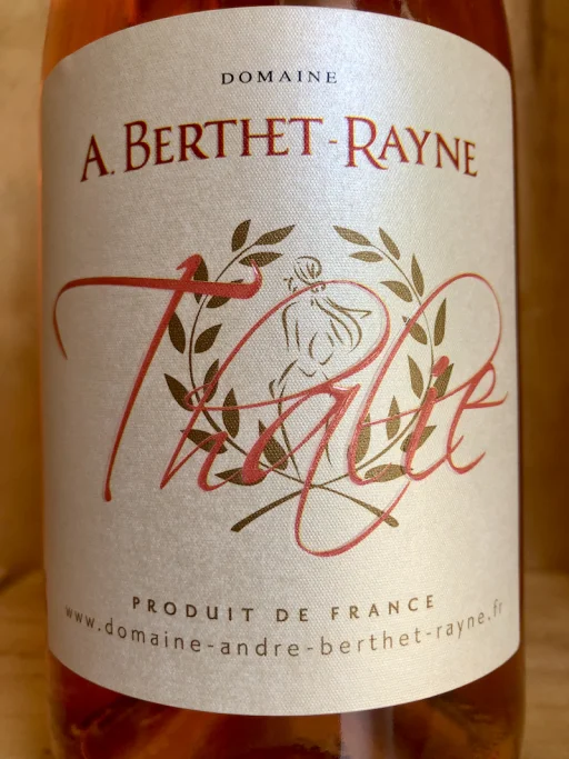 André Berthet-Rayne Côtes du Rhône Villages rosé 'Thalie' 2025