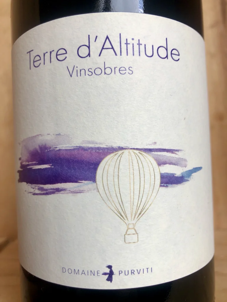 Les Jardins d'Ingrid (Purviti) Vinsobres 'Terre d'Altitude' 2024