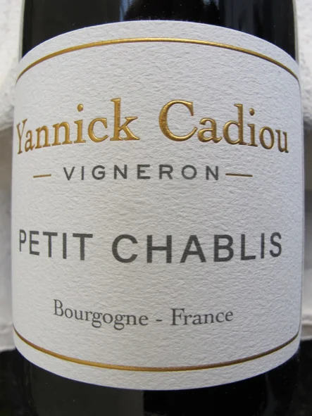 Yannick Cadiou Petit Chablis 2020