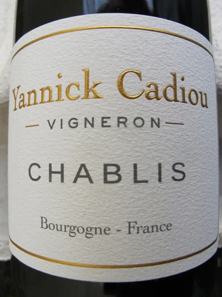 Yannick Cadiou Chablis 2021