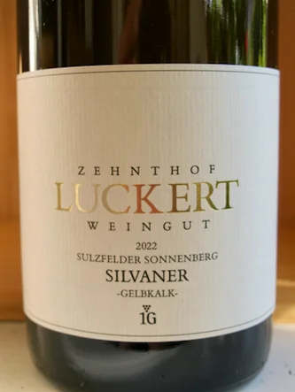 Luckert Sulzfelder Sonnenberg Silvaner 'Gelbkalk' trocken 2022