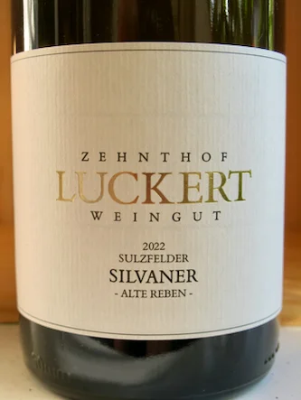 Luckert Sulzfelder Silvaner 'Alte Reben' trocken 2022