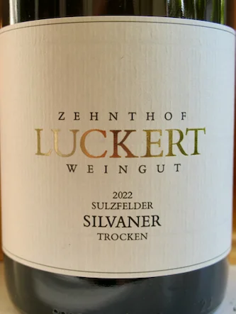 Luckert Sulzfelder Silvaner trocken 2022