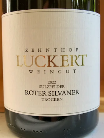 Luckert Sulzfelder Roter Silvaner trocken 2022