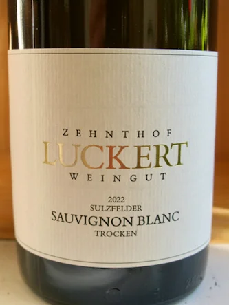 Luckert Sulzfelder Sauvignon blanc trocken 2022